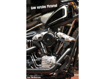Harley Davidson Dyna [1999-2017]-Sherman Kipp lever housing xocer black satin - 0