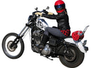 Harley Davidson Sportster [2004-2020]-High Sissy Bar with upholstery, chrome-plated-7