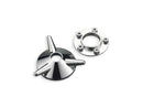 Harley Davidson Dyna [1999-2017]-Vintage Spinner Axis cover polished aluminum-1
