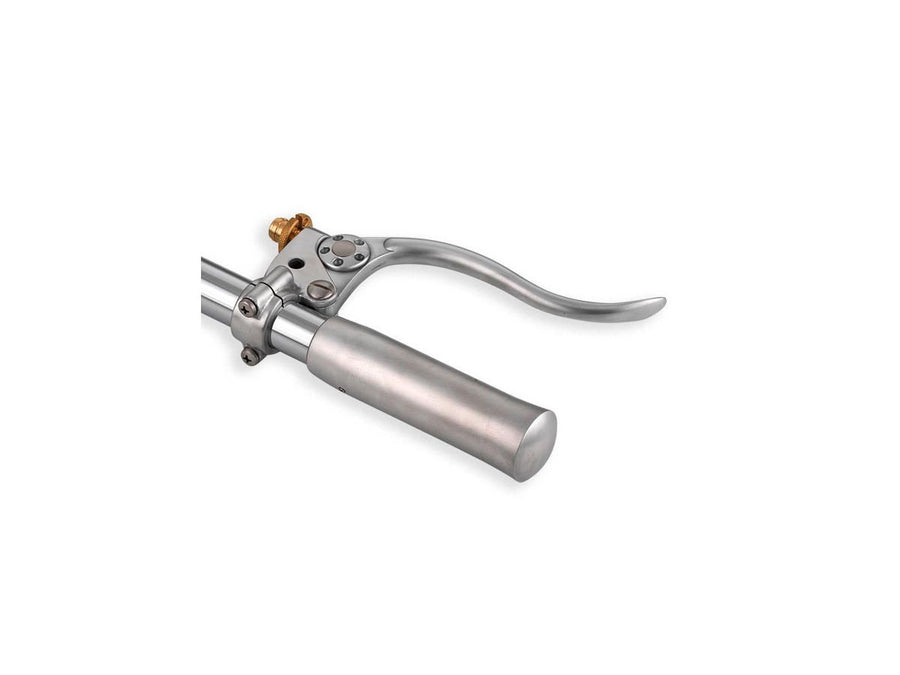 Harley Davidson - Deluxe brake lever housing Aluminum satin lever aluminum satin 1 "