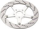 Harley Davidson Dyna [2000-2017]-drilled brake disc aluminum stainless steel 8.5 "-3