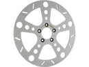 Harley Davidson Sportster [2000-2013]-Rodder brake disc stainless steel polished 11.5 "-3