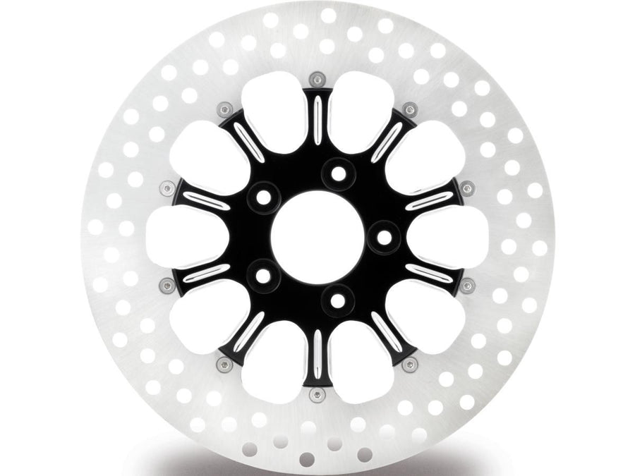 Harley Davidson Sportster [1986-2010]-Revel brake disc contrast cut platinum ...