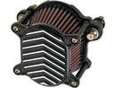 Harley Davidson Dyna [1999-2017]-Omega V-FIN air filter black-3