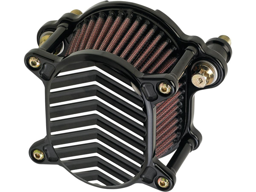 Harley Davidson Dyna [1999-2017]-Omega V-FIN air filter black