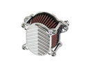 Harley Davidson Sportster [1991-2006]-Omega V-FIN air filter Chrom-1