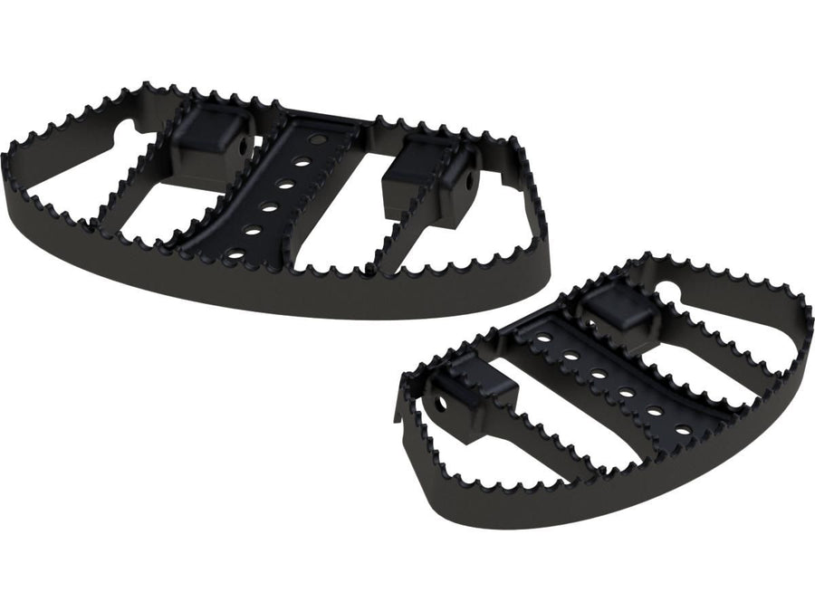 Harley Davidson Touring [1985-2025]-MX-Style Free Board black powder-coated ...
