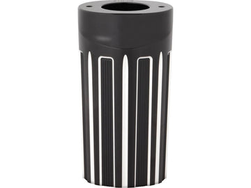 Harley Davidson Touring [1999-2013]-10-gauge fork protection black anodized