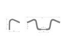Harley Davidson Sportster [1986-2016]-12 Bad Ape Hanger Lenker not noticed 3-hole-2