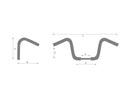 Harley Davidson Sportster [1986-2016]-12 Bad Ape Hanger Lenker not noticed 3-hole-6