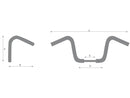 Harley Davidson Sportster [1986-2016]-12 Bad Ape Hanger Lenker not noticed 3-hole-3