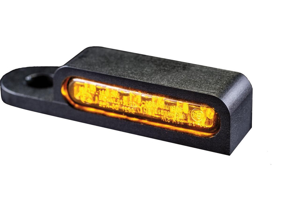 Harley Davidson Softail [2015-2017]-OEM hand control Led turn signals black anodized