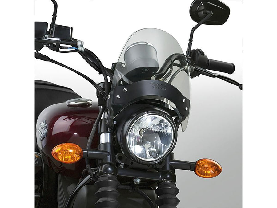 Harley Davidson Dyna [2006-2017]-Flyscreen windshield kit height: 8.5 "