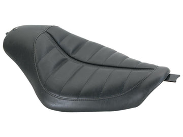 Harley Davidson Sportster [2010-2020]-Bob Job Enzo Horizontal Seat Black