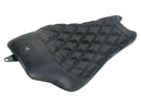 Harley Davidson XL1200R [2004-2008]-Boss Diamond Solositz Schwarz Vinyl-1