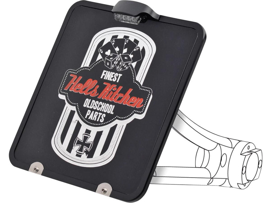 Harley Davidson - license plate holder base plate Germany 200x180mm