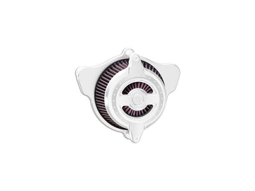 Harley Davidson FX Model [1993-1994]-Radial Blunt Air Filter kit Chrom