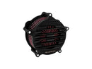 Harley Davidson Softail [2016-2017]-Nostalgia air filter kit Black Ops-1