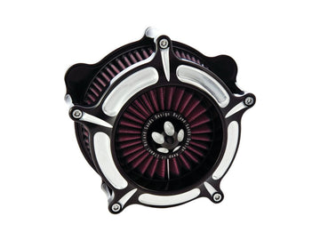 Harley Davidson Softail [2016-2017]-Turbine air filter kit contrast cut