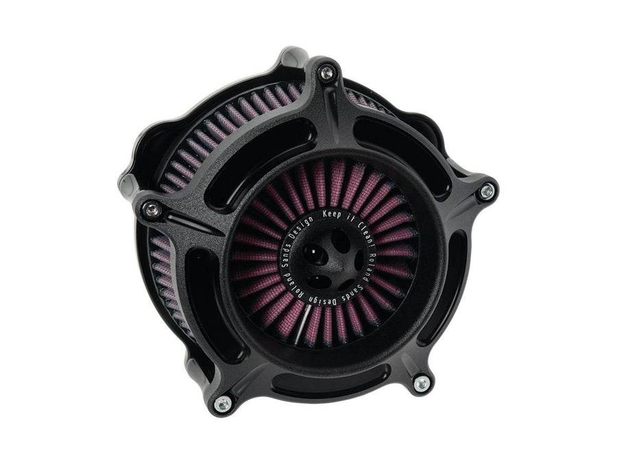 Harley Davidson Softail [2016-2017]-Turbine air filter kit Black Ops