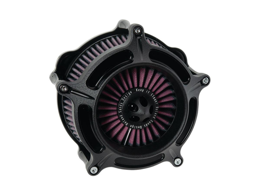 Harley Davidson Softail [2016-2017]-Turbine air filter kit Black Ops