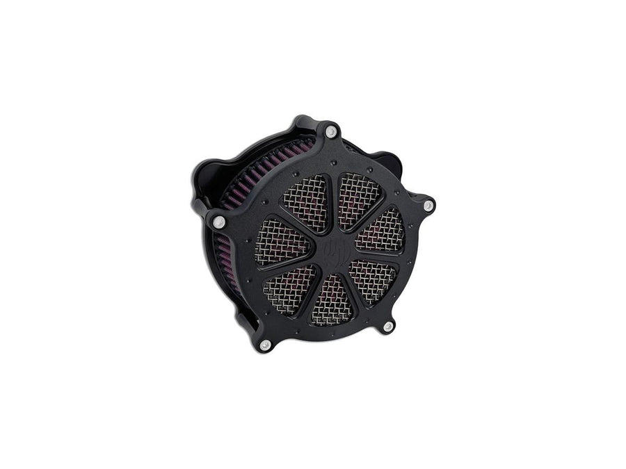 Harley Davidson Touring [2008-2016]-Venturi Speed ​​7 air filter kit Black Ops