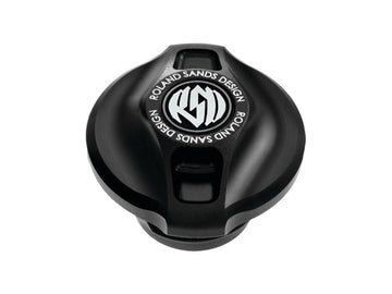 Harley Davidson Dyna [1996-2017]-Cafe Fuel Ads Lid Black Ops