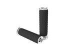 Harley Davidson Touring [2008-2024]-Traction Grips Chrom 1 "Gas train by wire-1