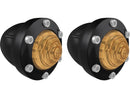 Harley Davidson - Tracker Led Blinker Black Slow Bank -colored LED-1