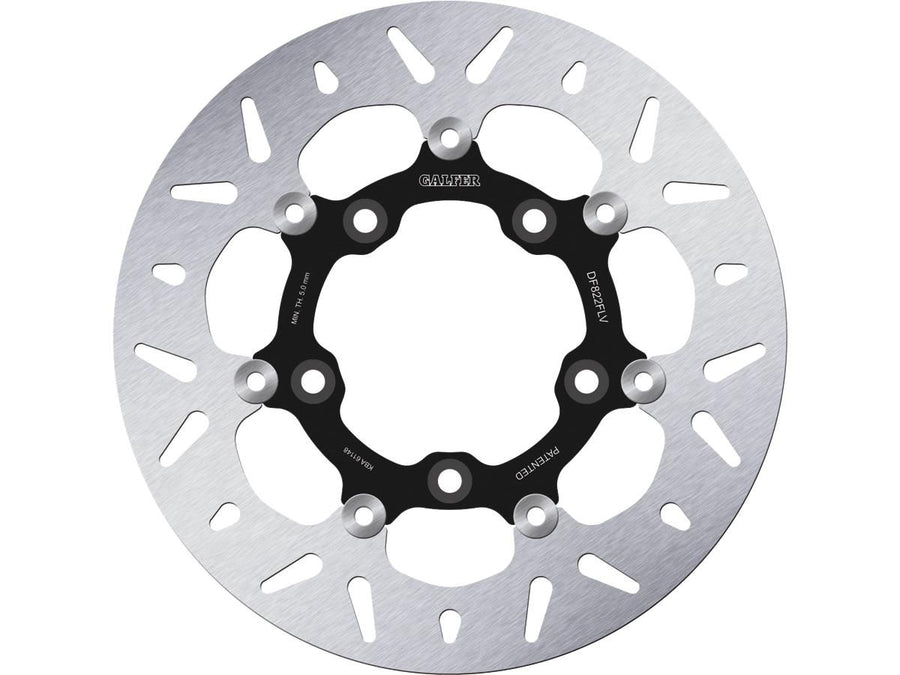 Harley Davidson V-Rod [2006-2017]-round DF FLV floating brake disc 5-hole