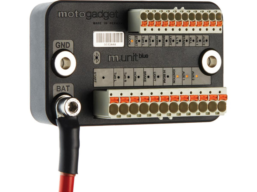 Harley Davidson - Mo.unit control unit, blue control box