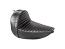 Harley Davidson FLS [2016-2017]-Stubs folded seam seat black vinyl-3