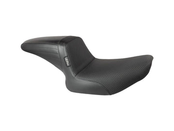 Harley Davidson FX Model [1985-1994]-Kickflip seat basket wave black vinyl