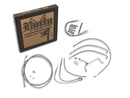 Harley Davidson Fltruse [2015-2016]-16 "Gorilla bar cable set made of stainless steel with-1