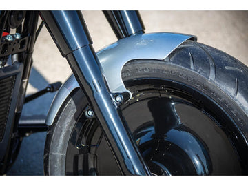 Harley Davidson FLFB [2018-2020]-Steel front wheel protection sheet for Softail models