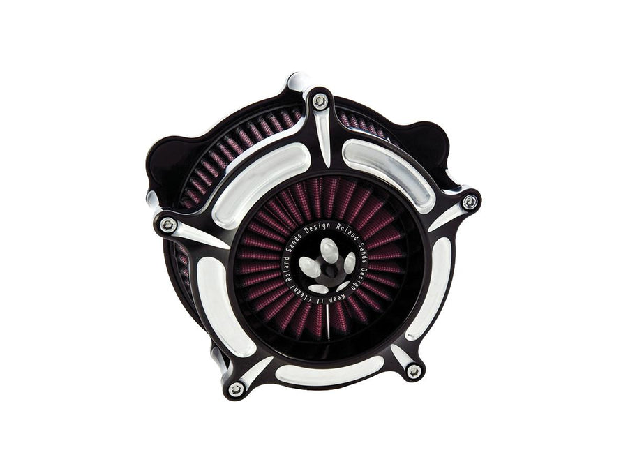 Harley Davidson Softail [2018-2024]-Turbine air filter kit contrast cut