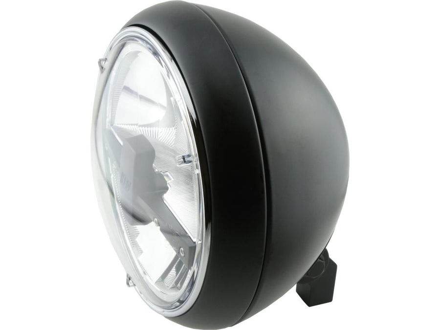 Harley Davidson - Yuma 2 Type 3 7 "Headlight black powder -coated LED