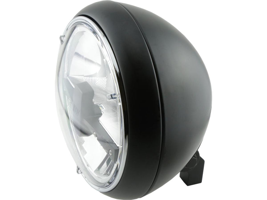 Harley Davidson - Yuma 2 Type 3 7 "Headlight black powder -coated LED