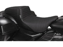 Harley Davidson Touring [2008-2025]-Kickflip seat folded seam of flipp tape black-1