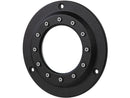 Harley Davidson FX Model [1985-1994]-Purhole derby cover 3-hole structured-1