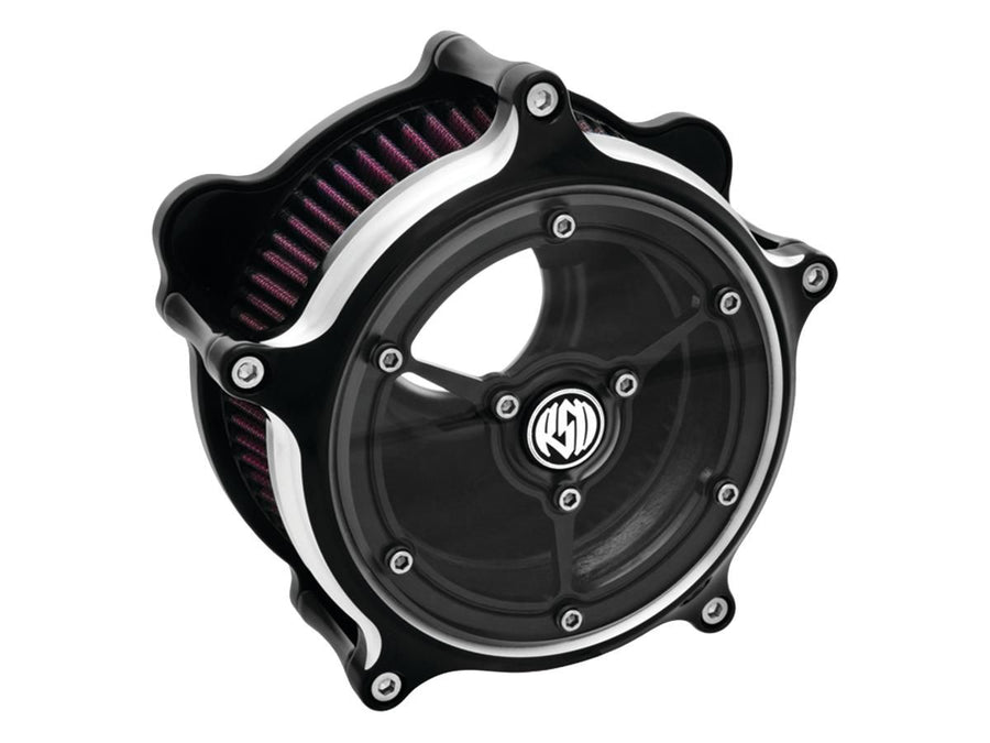 Harley Davidson Softail [2018-2024]-Clarity air filter kit contrast cut