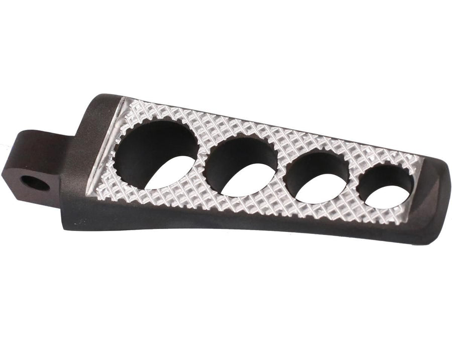 Harley Davidson Softail [2018-2025]-drilled driver's footrests with contrast cut