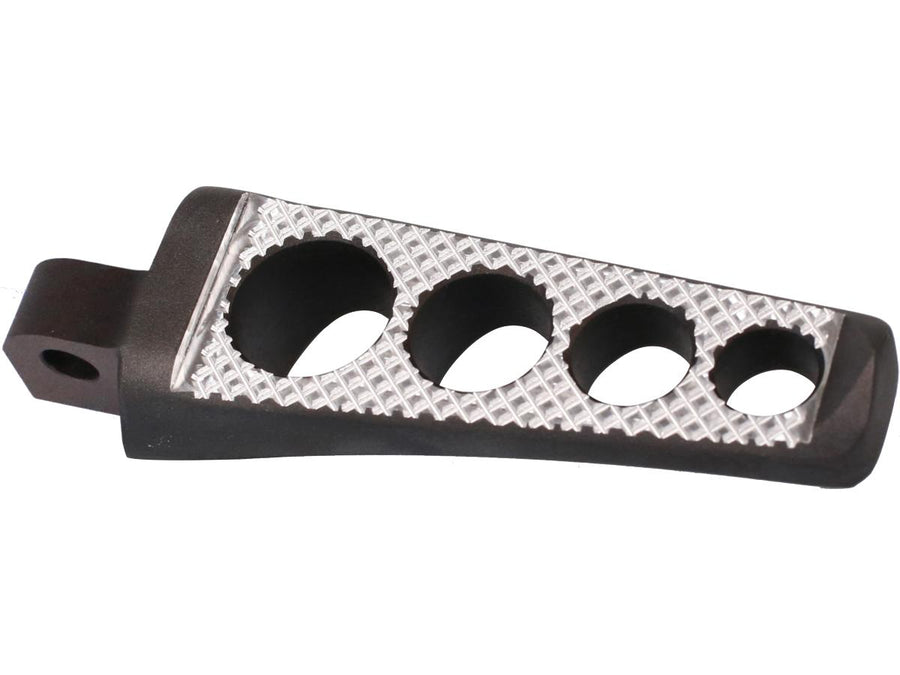 Harley Davidson Softail [2018-2025]-drilled driver's footrests with contrast cut