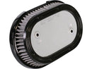 Harley Davidson Softail [2018-2024]-Oval air filter housing air filter kit chrome-5