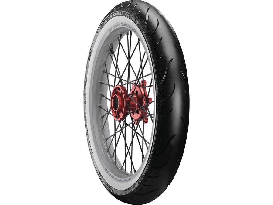 Harley Davidson-Cobra Chrom tires 100/90-19 57V white wall