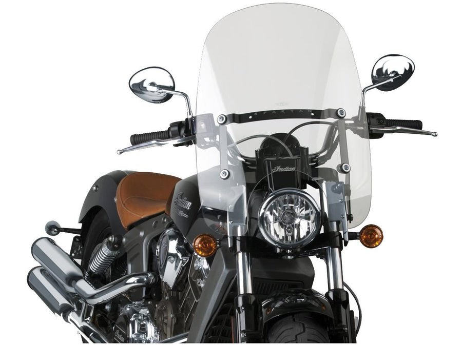 Harley Davidson Scout [2015-2024]-Spartan windshield height: 18.5 "