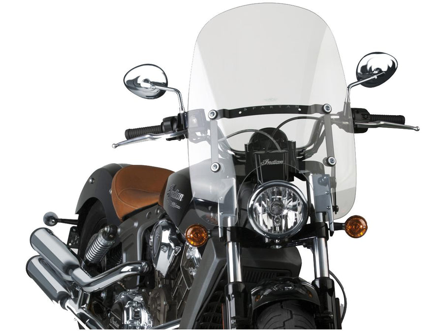 Harley Davidson Scout [2015-2024]-Spartan windshield height: 18.5 "