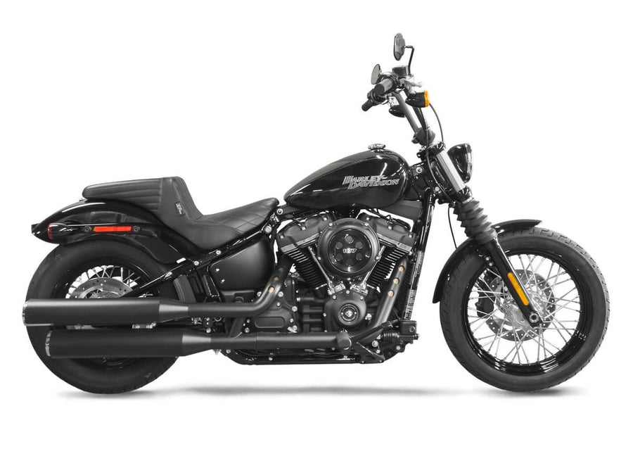 Harley Davidson FLSL [2018-2021]-Kickflip seat diamond spice black vinyl