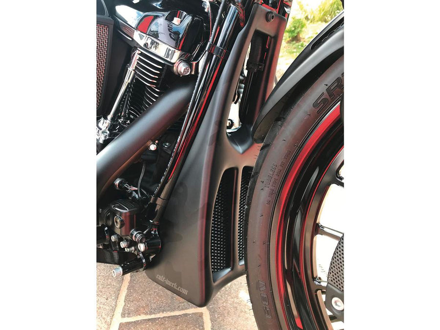 Harley Davidson Flhx [2009-2014]-Custom chin cladding black black