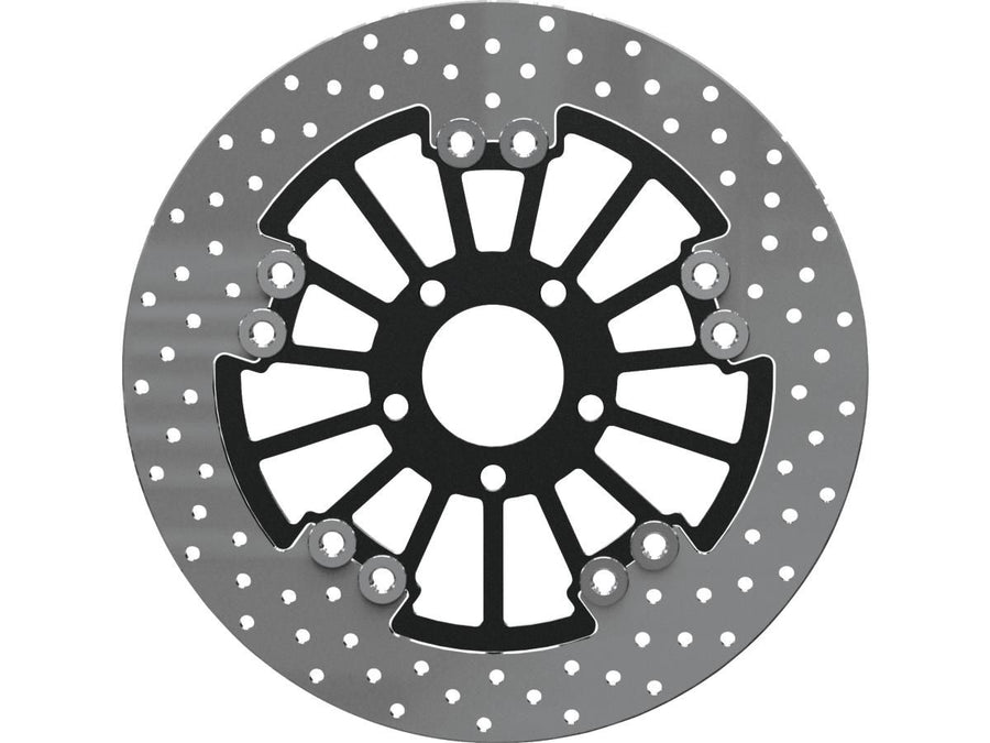 Harley Davidson Dyna [2000-2017]-round 340 mm floating brake disc Spelle